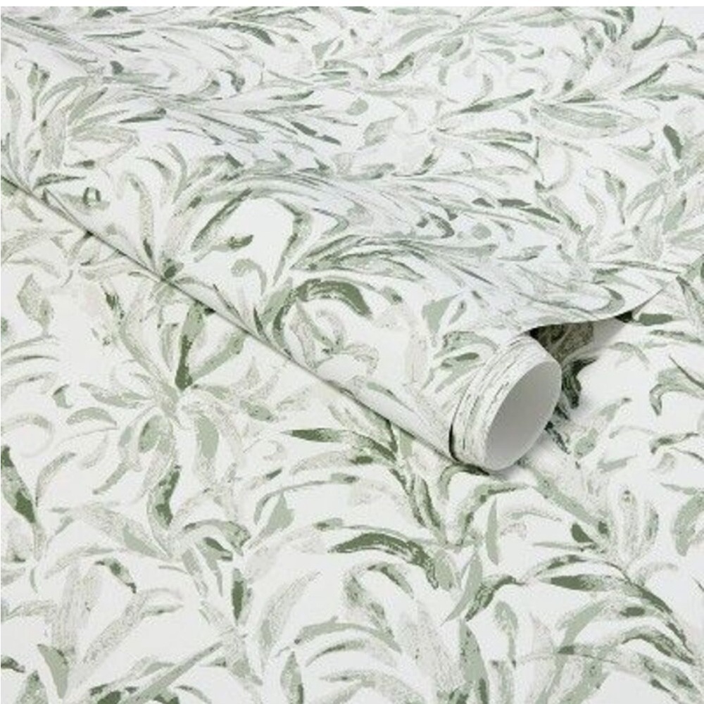 Branch Olive Green Wallpaper - Threshold designed with Studio McGee nwt